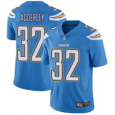 Los Angeles Chargers NFL Football Nasir Adderley Electric Blue Jersey Youth Limited #32 Alternate Vapor Untouchable->los angeles chargers->NFL Jersey